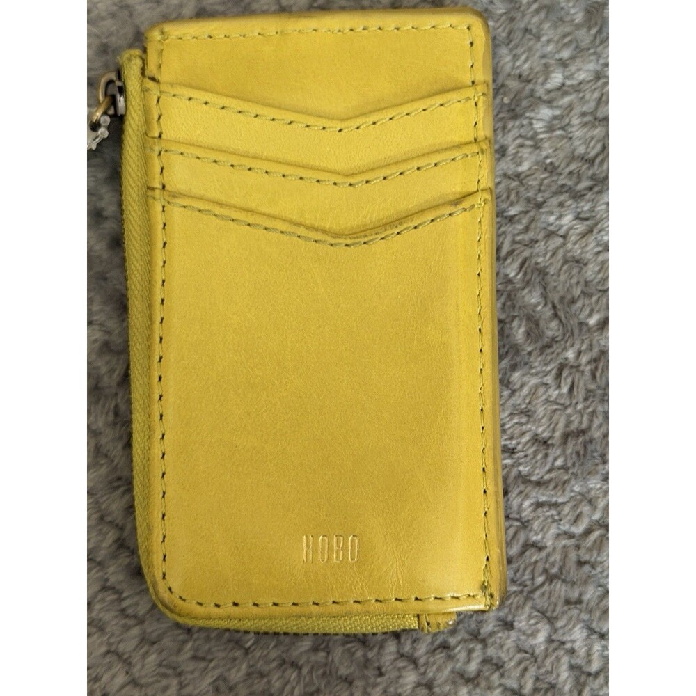 Hobo yellow slim card wallet - Picture 2 of 10